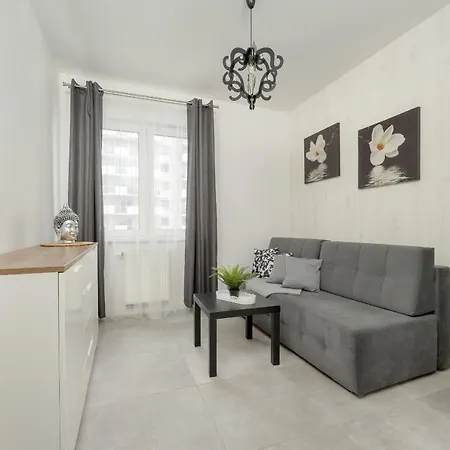 Black And White Apartment Close To The River In Wroclaw By Noclegi Renters Exterior photo