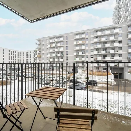 Black And White Apartment Close To The River In Wroclaw By Noclegi Renters Exterior photo