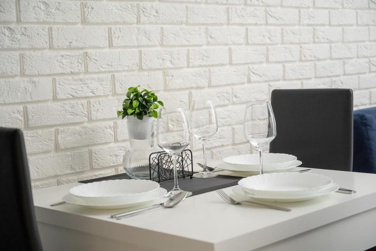 Black And White Close To The River In By Renters Apartment